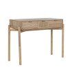 Consola abeto ratán 108x40x77 cm