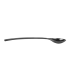 Mini cucharas aperitivo negro 10.5cm