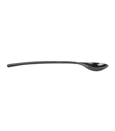 Mini cucharas aperitivo negro 10.5cm