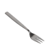 Mini tenedor plateado 10 cm
