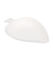 Recipiente hoja bionic blanco