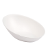 Recipiente oval bionic blanco