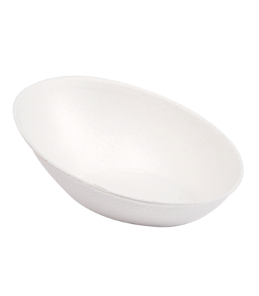 Recipiente oval bionic blanco