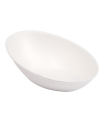 Recipiente oval bionic blanco