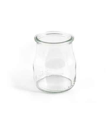 Bote de yogurt cristal 120ML