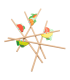 Pack pajitas frutas natural kraf