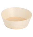 Tarrina de hojuela de pino natural madera