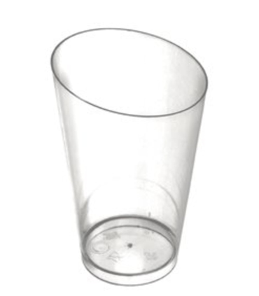 Vaso conico alto PS transparente