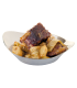 Recipientes tapas con asas PS plateado