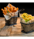 Mini papel antigrasa basket times natural