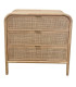 Cómoda abeto rattan