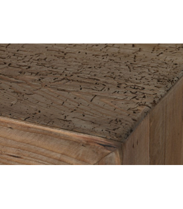 Cómoda madera pino reciclada 161x48x90 cm