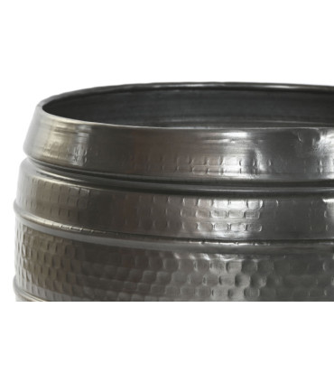 Set de 3 maceteros aluminio