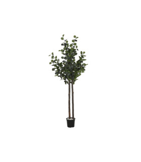 Planta poliéster eucalipto 90x90x180 cm