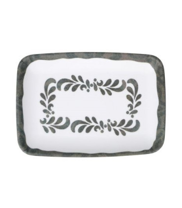 BANDEJA RECTANGULAR 18X13X2.5