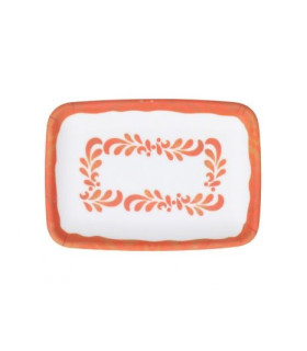 bandeja rectangular 13.5x9.5x2