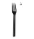 TENEDOR MESA OLIVE 18/0 MATE NEGRO