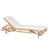 TUMBONA BAMBU 211X75X36 CON COJIN DESENFUNDABLE