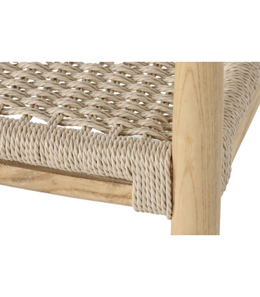 Silla olmo 59x51x77cm marrón