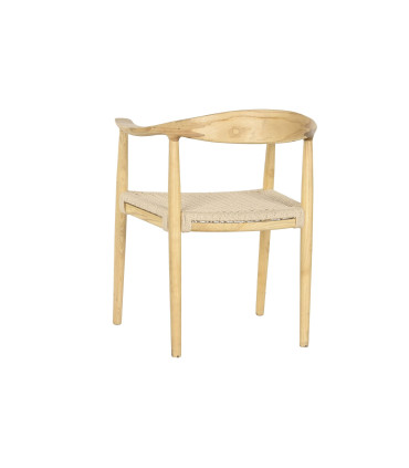 Silla olmo 59x51x77cm marrón