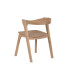 Silla teca  53x60x80 MARRON