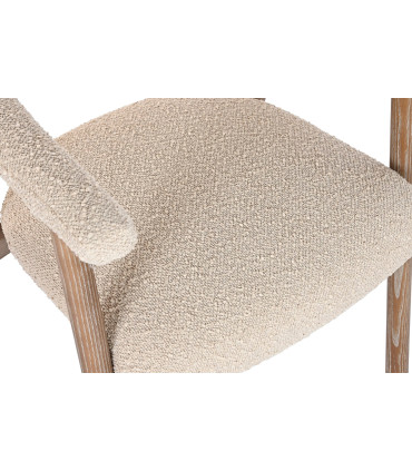 Silla fresno tapizada 57x56x75 cm