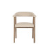 Silla fresno tapizada 57x56x75 cm