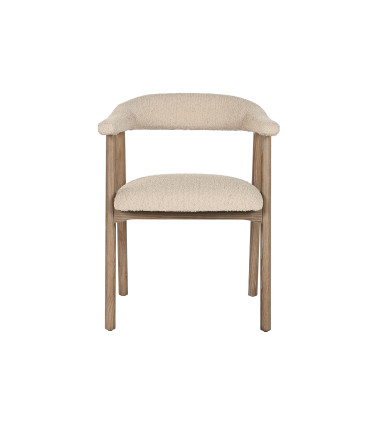Silla fresno tapizada 57x56x75 cm