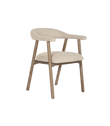 Silla fresno tapizada 57x56x75 cm