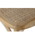 Silla olmo ratán 45x42x96 cm