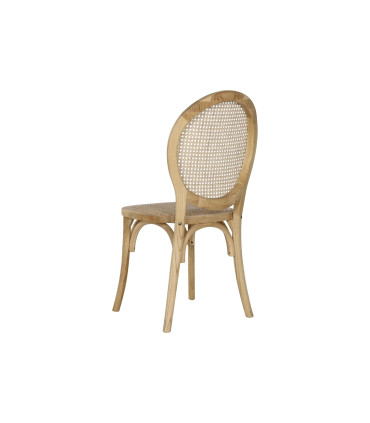 Silla olmo ratán 45x42x96 cm