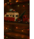 Vehículo decoración Navidad 73x19x28,5 cm