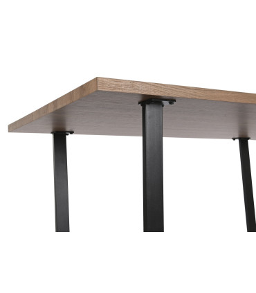 Mesa comedor MDF hierro 160X90X75 4CM