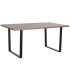 Mesa comedor MDF hierro 160X90X75 4CM