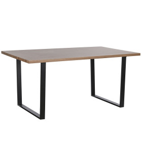 Mesa comedor MDF hierro 160X90X75 4CM