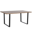 Mesa comedor MDF hierro 160X90X75 4CM