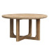 MESA REDONDA COMEDOR MADERA RECICLADA 150X150X76