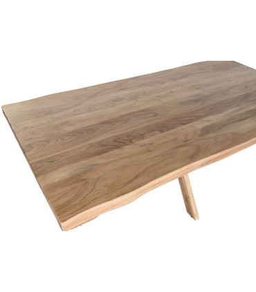 MESA COMEDOR ACACIA 200X100X78 NATURAL