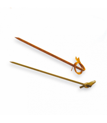 Picks Lazo Bambú Natural 12cm