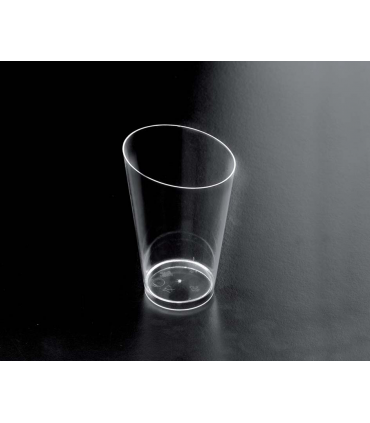 Vaso Conico Alto Fingerfood transparente 75ml -ø5cm-