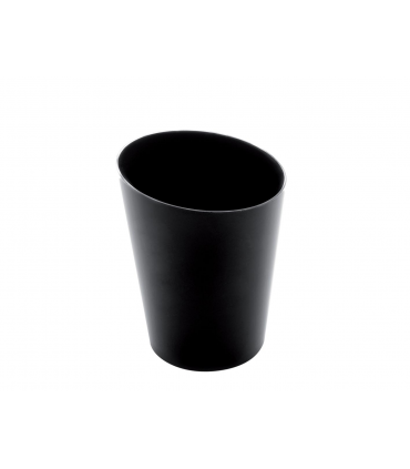 Vaso conico maxi fingerfood negro
