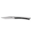 Cuchillo chuletero K2 negro (12 ud.)